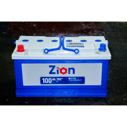 Аккумулятор ZION  6 СТ 100 1(L+)