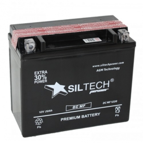 Аккумулятор SILTECH DC MF 1224 YTX24HL-BS 12V24 0(R+)