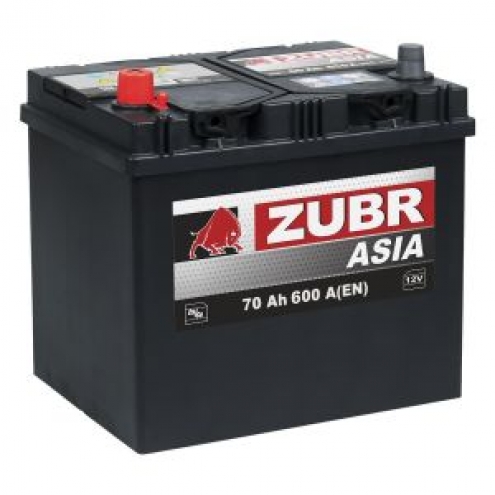 Аккумулятор ZUBR  Ultra  ASIA  6СТ 70 1(L+)