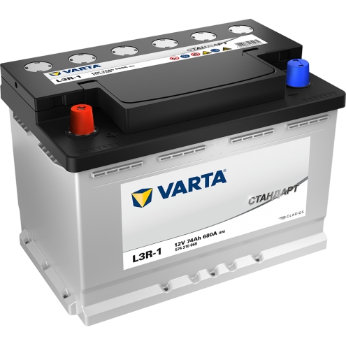 Аккумулятор VARTA  Стандарт 74 1(L+)