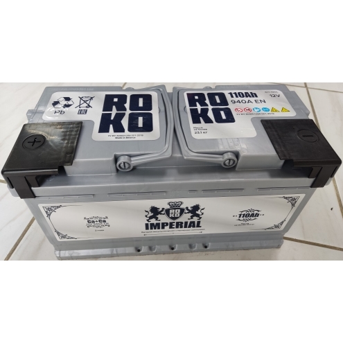 Аккумулятор ROKO IMPERIAL  6 СТ 110 0(R+)