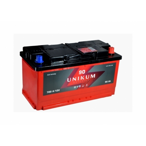Аккумулятор UNIKUM  6 СТ 90 1(L+)
