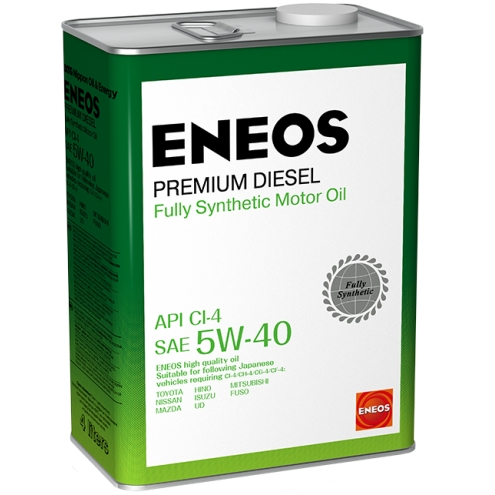 Масло моторное синтетическое ENEOS PREMIUM DIESEL  5W-40 4