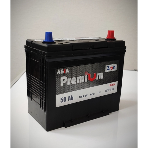 Аккумулятор ZION PREMIUM  JIS 50 1(L+)