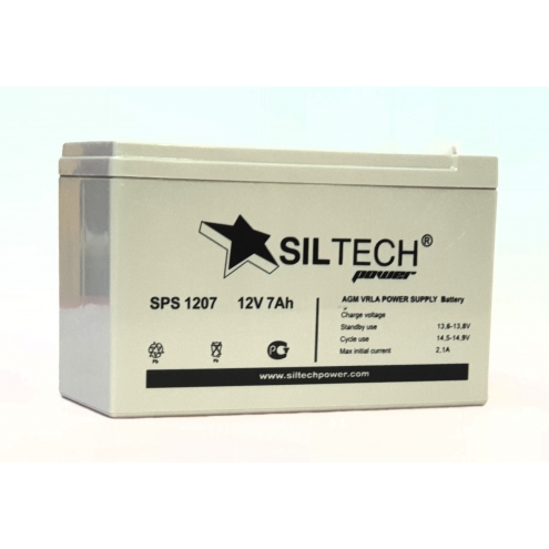 Аккумулятор SILTECH SPS 1207 12V7 -