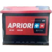 Аккумулятор APRIORI  6 СТ  60 1(L+) Аккумулятор APRIORI  6 СТ  60 1(L+)
