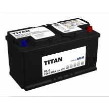 Аккумулятор TITAN  AGM  105 0(R+)
