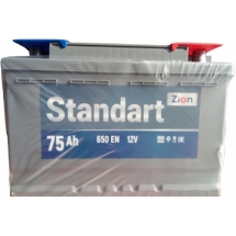 Аккумулятор ZION  Standart 6 СТ  75 1(L+) Аккумулятор ZION  Standart 6 СТ  75 1(L+)