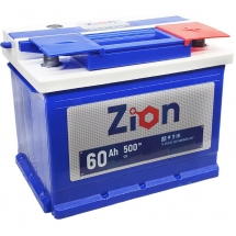 Аккумулятор ZION  (Е) 6 СТ  60 0(R+) Аккумулятор ZION  (Е) 6 СТ  60 0(R+)