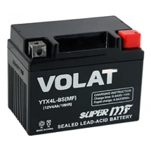 Аккумулятор VOLAT  YTX4L-BS (MF)  4 0(R+)