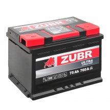 Аккумулятор ZUBR  Ultra  75 0(R+) Аккумулятор ZUBR  Ultra  75 0(R+)