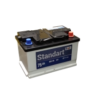 Аккумулятор ZION  Standart 6 СТ низкий  75 0(R+) Аккумулятор ZION  Standart 6 СТ низкий  75 0(R+)