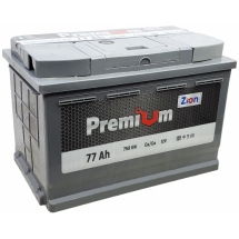 Аккумулятор ZION  Premium 6 СТ  77 1(L+) Аккумулятор ZION  Premium 6 СТ  77 1(L+)