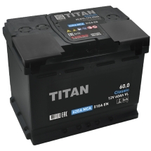 Аккумулятор TITAN  Classic  60 0(R+) Аккумулятор TITAN  Classic  60 0(R+)