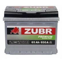 Аккумулятор ZUBR  Premium  65 1(L+)
