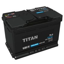 Аккумулятор TITAN  Classic  75 0(R+) Аккумулятор TITAN  Classic  75 0(R+)