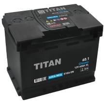 Аккумулятор TITAN  Classic  60 1(L+) Аккумулятор TITAN  Classic  60 1(L+)