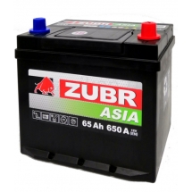 Аккумулятор ZUBR  Premium ASIA  6СТ  65 1(L+)