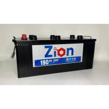 Аккумулятор ZION  6 СТ конус плоская узкий  190 4(-+)