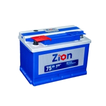 Аккумулятор ZION  6 СТ  75 1(L+) Аккумулятор ZION  6 СТ  75 1(L+)