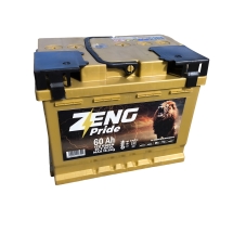 Аккумулятор Zeng Pride  6 СТ  60 1(L+) Аккумулятор Zeng Pride  6 СТ  60 1(L+)