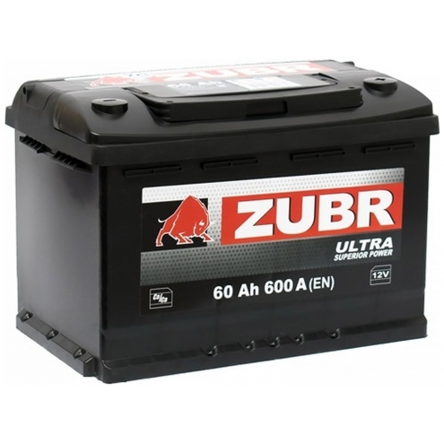Аккумулятор ZUBR  Ultra 60 0(R+)