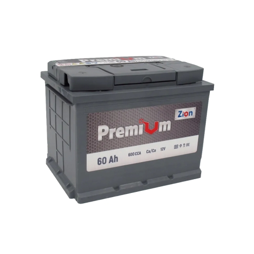 Аккумулятор ZION  Premium 6 СТ  60 0(R+)
