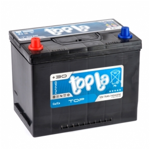 Аккумулятор TOPLA  Top sealed JIS 75 1(L+)