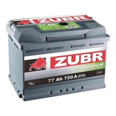 Аккумулятор ZUBR  Premium 77 0(R+)