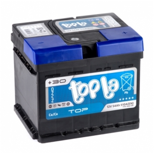 Аккумулятор TOPLA  Top Sealed 6СТ 54 0(R+)