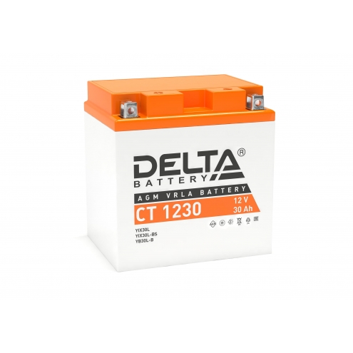 Аккумулятор Delta  CT 1230 30 А 0(R+)