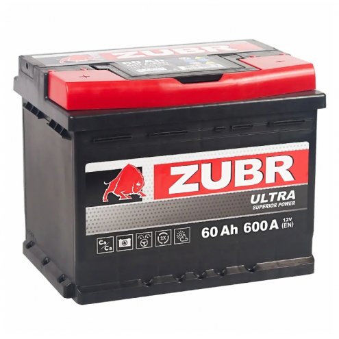 Аккумулятор ZUBR  Ultra  60 1(L+)
