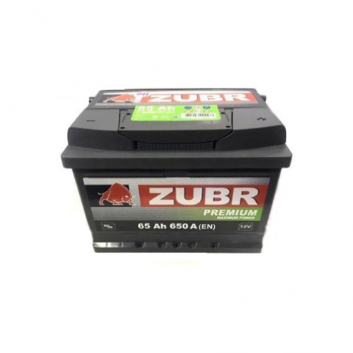 Аккумулятор ZUBR  Premium 65 0(R+)