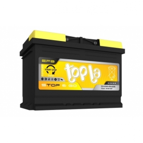 Аккумулятор TOPLA EFB STOP&GO 65 0(R+)