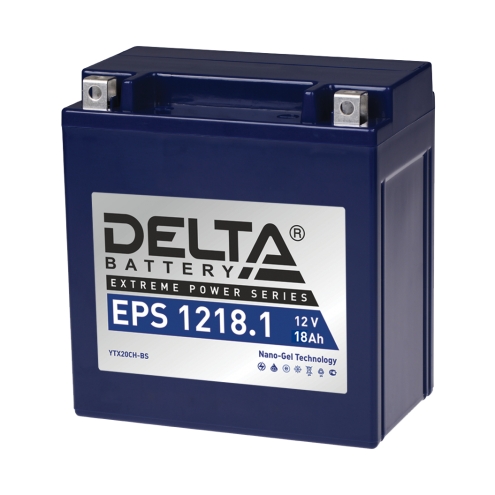 Аккумулятор Delta  EPS 1218.1 18 А 1(L+)