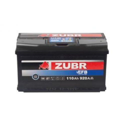 Аккумулятор ZUBR  EFB 110 0(R+)