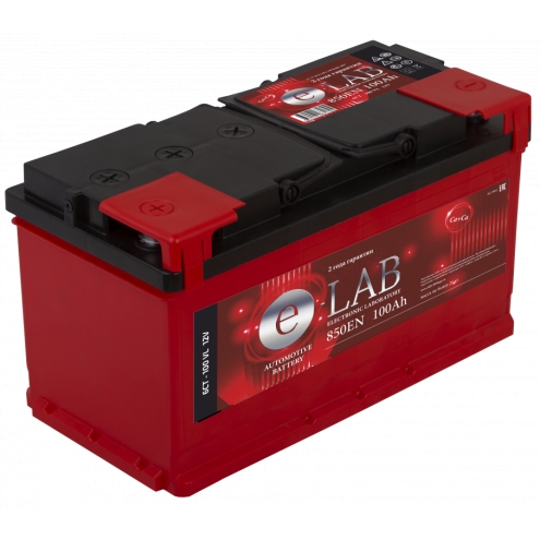 Аккумулятор E-LAB  6 СТ 100 0(R+)