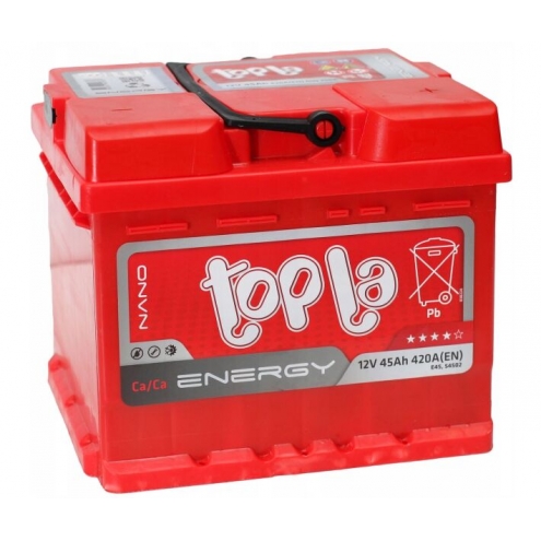 Аккумулятор TOPLA  Energy 6СТ 45 0(R+) кубик
