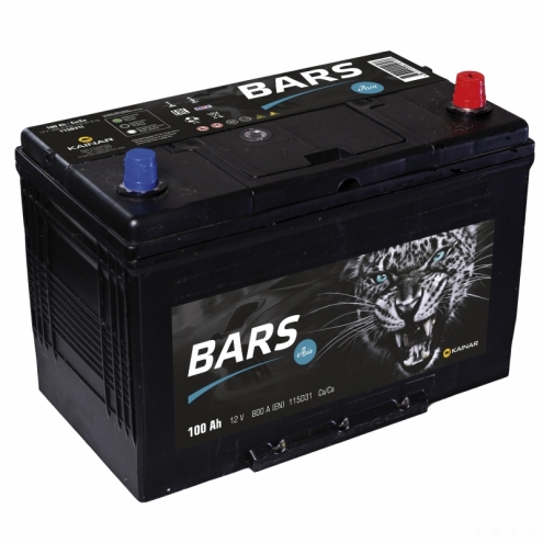 Аккумулятор BARS  JIS 100 0(R+)