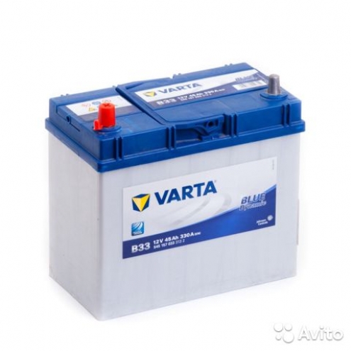 Аккумулятор VARTA  BD 6СТ (545 157) JIS 45 1(L+)