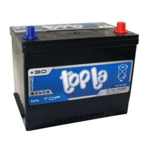 Аккумулятор TOPLA  Top sealed JIS 70 1(L+)