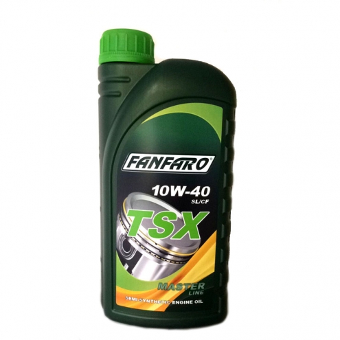 Масло моторное полусинтетическое Fanfaro TSX 10W-40 1