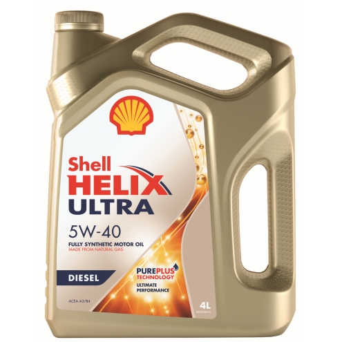 Масло моторное синтетическое SHELL  Helix Ultra Diesel 5W-40 4