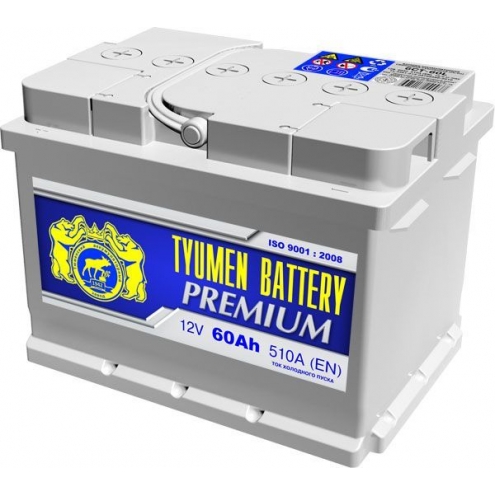 Аккумулятор Тюмень Premium  6 СТ 60 1(L+)