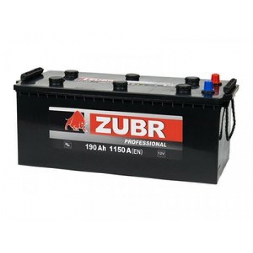 Аккумулятор ZUBR  Professional 190 4(-+)