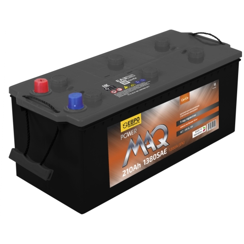 Аккумулятор MAQ  6 СТ  210 3(+-)