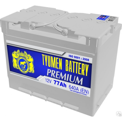 Аккумулятор Тюмень Premium  6 СТ 77 0(R+)