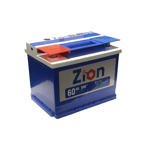 Аккумулятор ZION  (Е) 6 СТ  60 1(L+)