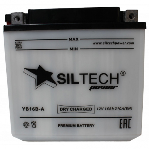 Аккумулятор SILTECH DC 1216 YB16B-A 12V16 1(L+)