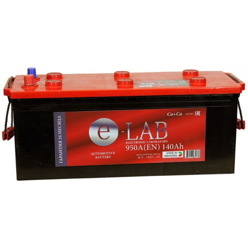 Аккумулятор E-LAB  6 СТ  140 4(-+)